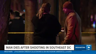 Shooting in Southeast DC leaves 1 man dead