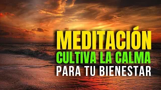 MEDITACIÓN GUIADA CALMA, EQUILIBRIO y PAZ MENTAL. CULTIVA ACEPTACIÓN y ECUANIMIDAD para tu BIENESTAR