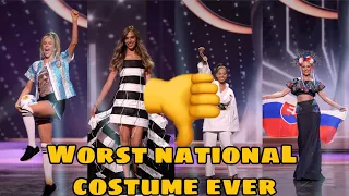 WORST IN NATIONAL COSTUME IN MISS UNIVERSE 2020