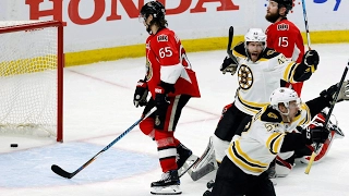 Kuraly ends double OT to lift the Bruins over Senators in Game 5