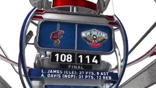 Cleveland Cavaliers vs New Orleans Pelicans - December 4th, 2015