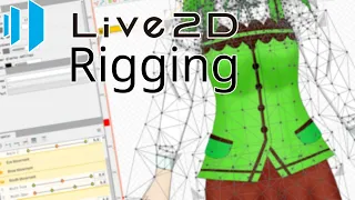 [#ENVtuber #UniVirtuals] #Live2D rigging workflow live Physics and Finishing touches