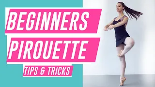 How to do PIROUETTES FOR BEGINNERS | BALLET turn TUTORIAL (2020)