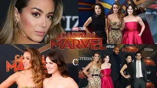 Chloe Bennet + AoS Cast: Red Carpet Captain Marvel