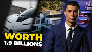 What does Cristiano do with his 1.9 Billion