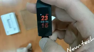 Jyou Y5 Pro Smart band Unboxing Smart Bracelet Color Screen Heart Rate Monitor Blood Fitness Tracker