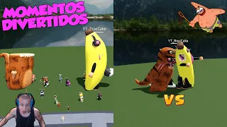 RAGDOLL TESTING MOMENTOS DIVERTIDOS VESTIDA DE BANANA (ROBLOX)