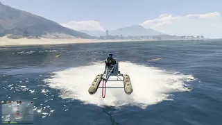 GTA Online Sea Sparrow test