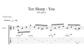 You - Ten Sharp - ноты для гитары табы аранжировка