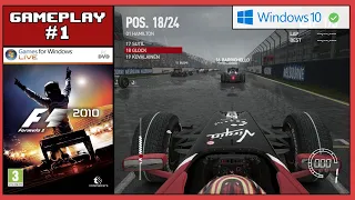 F1 2010 (PC Gameplay, Windows 10, 2023)