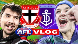 DOCKERS END SAINTS SEASON! St Kilda vs Fremantle 2024 AFL Vlog