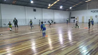 Treino de futsal sub 9/10 ( Aquecimento )