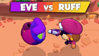 EVE vs RUFF | 1vs1 | Brawl Stars