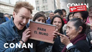 Conan’s Border Wall Pledge Drive | CONAN on TBS