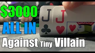 ALL IN w/My Favorite Hand In $3000 Pot Vs Nemesis!! Montreal Poker Is WILD! Poker Vlog Ep 279