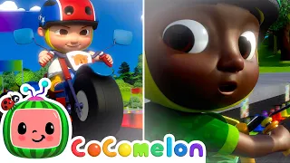 Bike Race Song | Cody & JJ! It's Pretend Play Time! CoComelon Kids Songs