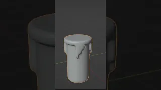 Как сделать свечу в Blender #blender #3ddesign #modelling #shorts