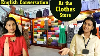 Conversation at the Clothes Store Between Shopkeeper and Customer | Adrija Biswas