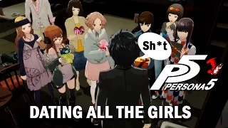 Persona 5: Dating All The Girls - Consequences Of Being A Pimp - Valentines Day