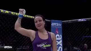 Ashlee Evans Smith defeats notorious MMA timmy Fallon Fox