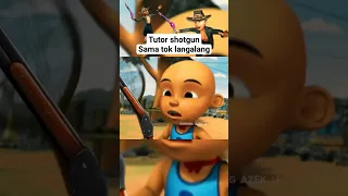 meme lucu upin ipin epep 😂😂 || upil ipil tutor pakai shotgun jengkol part 5 ehsan bejat #shorts