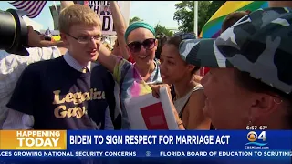 Pres. Biden To Sign "Respect For Marriage" Act Into Law