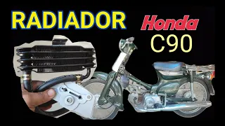 Radiador para HONDA super cub C90