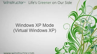 Windows 7   Virtual Windows XP Mode