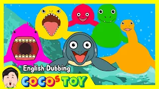 En DubbingㅣHelp the baby ichthyosaurus find the mommy ichthyosaurus!ㅣdinosaurs kidstoonㅣCoCosToy