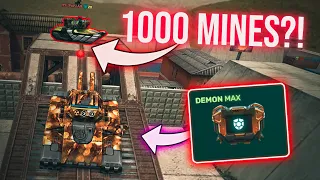 1000 Mines vs Juggernaut with Demon Module?! Tanki Online