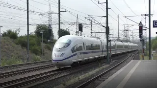 High Speed Trains Germany -- 4K -- 29 July 2019 --