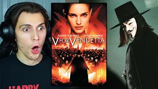 First Time Watching *V for VENDETTA (2005)* Movie REACTION!!!
