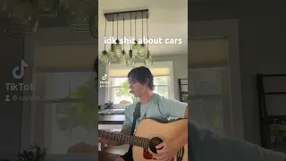 idk shit about cars- @evanhonermusic9352 #cover #countrymusicartist #singing #evanhoner