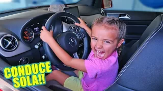 CLAUDIA CONDUCIENDO mi COCHE!! 😱🚗  Itarte Vlogs