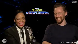 Tessa Thompson e Tom Hiddleston - LEGENDADO