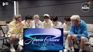 BTS Reacts to 34 + 35 Ariana Grande Live