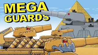 "Colonel Dorian vs Mega Guards" Cartoons about tanks