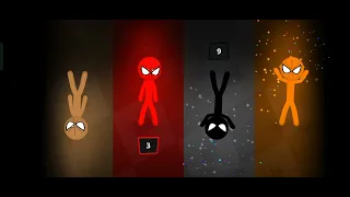 stickman 4 player game #video