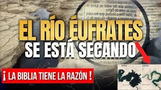 TERROR 😨 El Rio ÉUFRATES se SECO.