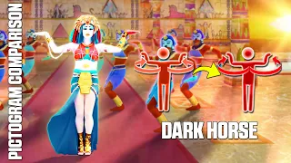 PICTOGRAM COMPARISON - DARK HORSE | JUST DANCE 2015 X UNLIMITED