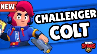 Challenger Colt Skin Gameplay | Brawl Stars New Skins