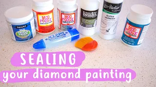 Sealing Your Diamond Painting   WHAT'S BEST?