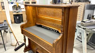 Converting A 100 Year Old Organ Into A Desk!