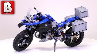 Lego BMW R 1200 Technic Motorcycle Set 42063 + Darth Vader | Unbox Build Time Lapse Review