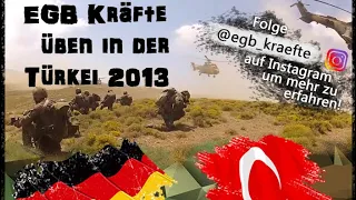Bundeswehr EGB / Spezialisierte Kräfte / Fallschirmjäger auf Übung in der Türkei - German Ranger