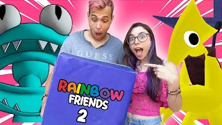 ABRIMOS LA CAJA SECRETA Y MISTERIOSA DE RAINBOW FRIENDS CHAPTER 2 📦❓| LYNA Y CHOCOBLOX