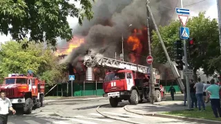 Тюмень пожар 19.07.17 ч.7