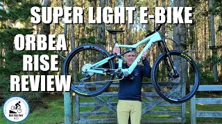 Super Light E-Bike. ORBEA RISE Review.