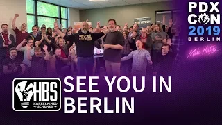 PDXCON - Harebrained Schemes will see you in Berlin