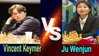 Ju Wenjun gets a Win over Vincent Keymer|| TePe Sigeman Chess Tournament|| #chess #juwenjun #viral